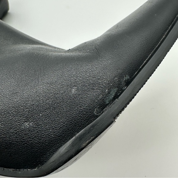 Harley-Davidson Black Leather Heeled Boots with Harness Ring - Picture 10 of 13